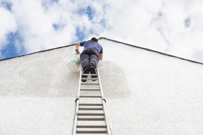 Peinture extérieure à Vimoutiers — façades et ravalement